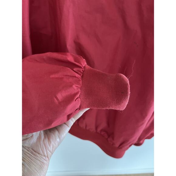 Vintage Members Only Mens XLT Red Bomber Windbreaker Jacket 28593 Y2K 80s Retro - Picture 8 of 10